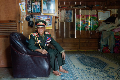 Colonel Thoong Say, Laos 2012 © Halina Hildebrand